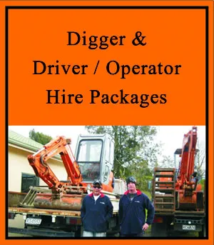 Digger & Driver/Operator Hire